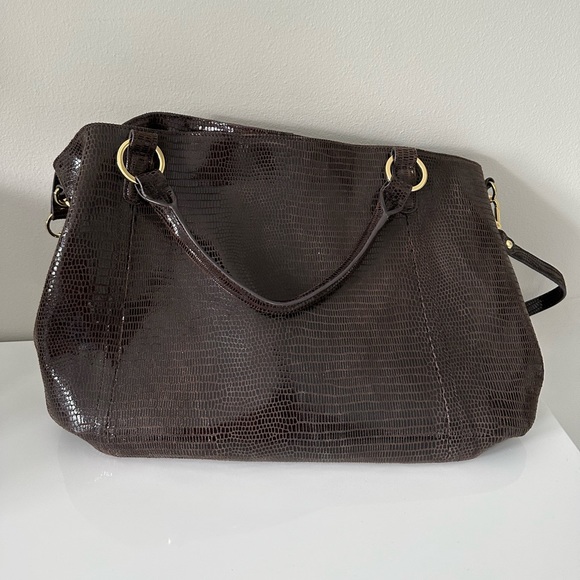 G.I.L.I Italian Leather Roma 2 Handbag - Picture 2 of 4